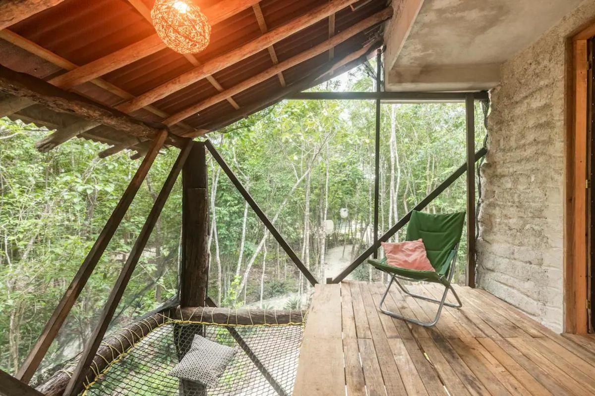 فندق Casa Costal - Glamping Experience بويرتو موريلوس المظهر الخارجي الصورة