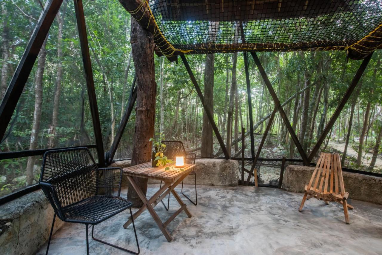 فندق Casa Costal - Glamping Experience بويرتو موريلوس المظهر الخارجي الصورة