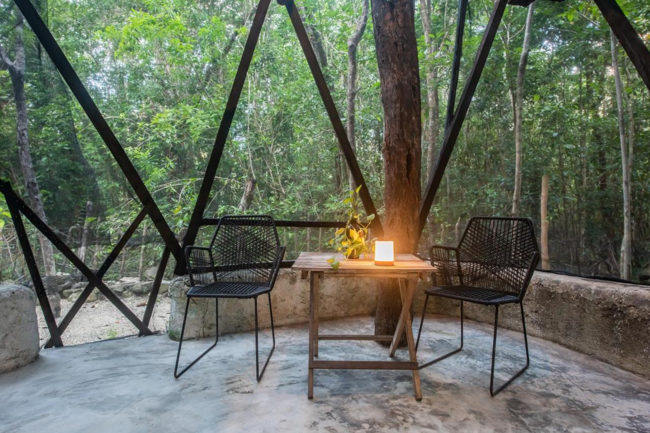 فندق Casa Costal - Glamping Experience بويرتو موريلوس المظهر الخارجي الصورة